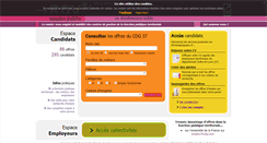 Desktop Screenshot of cdg37.rdvemploipublic.fr